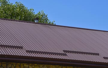 typical Moxley corrugated roof uses